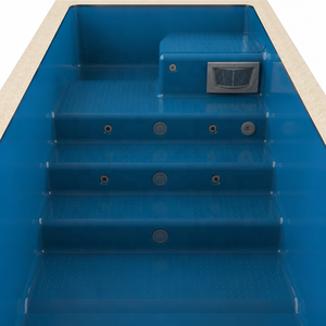<span class=keywords><strong>Piscine</strong></span> en fibre de verre haute performance de 25 pieds <span class=keywords><strong>avec</strong></span> <span class=keywords><strong>escalier</strong></span> facile d'accès, <span class=keywords><strong>piscine</strong></span> hors sol modulaire pour les parcs de fitness et de loisirs commerciaux - Product Image 4