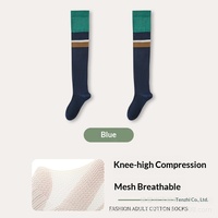 Chaussettes de compression tricotées professionnelles au-dessus du genou ODM pour l'été, le fitness, la course à pied, la corde à sauter, l'amincissement des mollets, la randonnée en extérieur