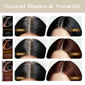 En stock, stylo temporaire pour retouche des racines, couvre instantanément les cheveux gris et blancs, lavable, colorant capillaire en stick pour hommes et femmes - Product Image 4