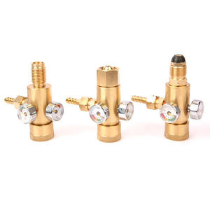 Régulateur de pression pour gaz oxygène, acétylène, propane, argon, dioxyde de carbone, article de commerce transfrontalier écoénergétique et anti-chute - Product Image 3