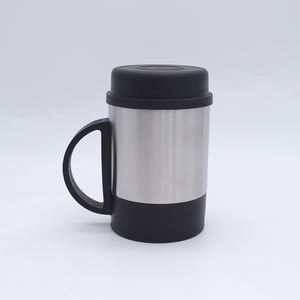 Mug à café isotherme à double paroi en acier inoxydable minimaliste et écologique de 240 ml pour une utilisation en extérieur et la rentrée scolaire, <span class=keywords><strong>prix</strong></span> de gros - Product Image 3