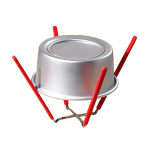 Hot Bán Nhôm Voan Bánh Pan Công Cụ Khuôn Từ Với Có Thể Gập Lại 4-Chân Làm Mát Đứng - Product Image 1