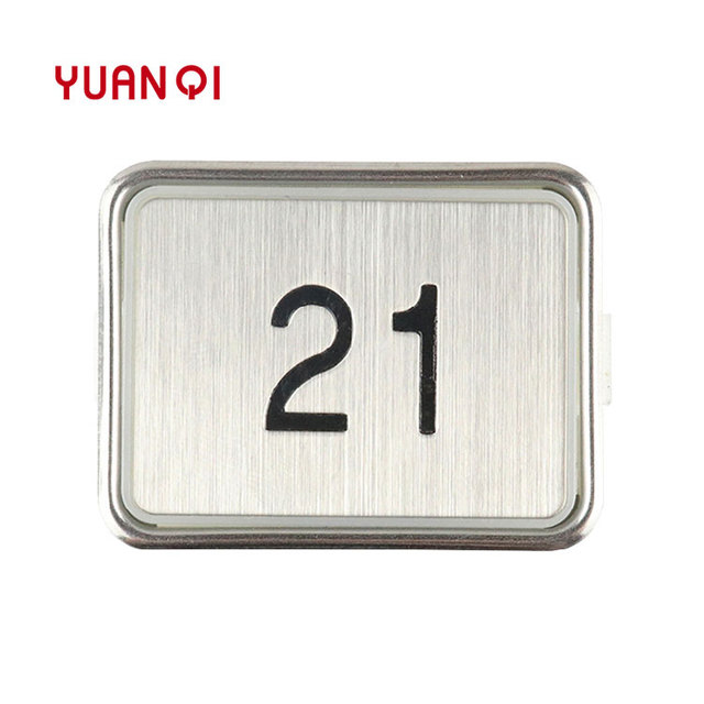 HOPE Stainless Steel Square Touch Button G02 DA340 MTD340 Elevator Push Button for Mitsubishi Elevator