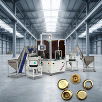 Machine d'assemblage automatique de bouchons en aluminium et plastique pour bouteilles, machine de capsulage automatique à haute vitesse pour bouteilles