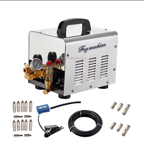 Paichi PC-2801C thép không gỉ nước sương mù phun máy 860psi/60bar 0.3L/min tốc độ dòng chảy shinning Bạc cho vườn làm mát - Product Image 1