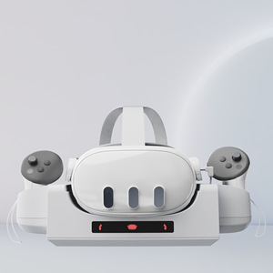 Lumière LED Station de chargement <span class=keywords><strong>VR</strong></span> Base de chargement Support Accessoires de jeu <span class=keywords><strong>pour</strong></span> <span class=keywords><strong>Oculus</strong></span>/Meta Q3 - Product Image 2