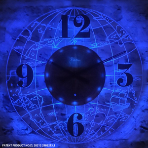 Night Light Wall <b>Clock</b> for Bedroom Silent Lighted up Wall <b>Clock</b> Glow in the Dark for Living Room - Product Image 2