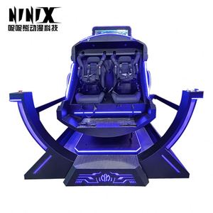 Simulador de Movimiento VR 9D de Dos Asientos, Máquina de Cine de Realidad Virtual, Silla Tipo Huevo de 360 Grados, Equipo de Juego de Entretenimiento, Experiencia VR - Product Image 4