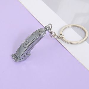 Wholesale Stylish Alloy Barber Tool Shape Keychains Promotional <b>Key</b> <b>Rings</b> Gift Ideal for Company Team Building & Brand Events - Product Image 3