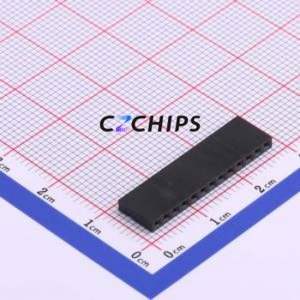 HX20011-13Y Housing (Wire-to-Board / Wire-to-Wire) P=2mm Connector ( Jack Structure: 1x13P )( Pitch: 2mm )( Number of Rows: 1 ) - Product Image 2