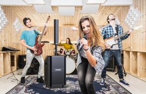 Hot W-King K30 dòng mảng Loa 380W tủ gỗ hội nghị không dây guitar DJ Đảng chuyên nghiệp thiết bị âm thanh - Product Image 6