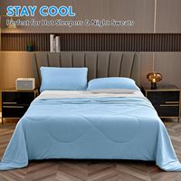 Couverture rafraîchissante moderne personnalisée pour toutes les saisons, douce, ultrasonique, légère, édredon pour les personnes qui ont chaud pendant leur sommeil, édredon frais, simple