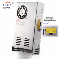 Alimentation LED à sortie unique S-350-24 12V 24V 48V, convertisseur AC/DC industriel 110V 220V, SMPS 350W à découpage unique