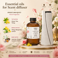 Huiles Célèbres : Huile de Diffusion Parfumée Concentrée aux Huiles Essentielles de Fleurs