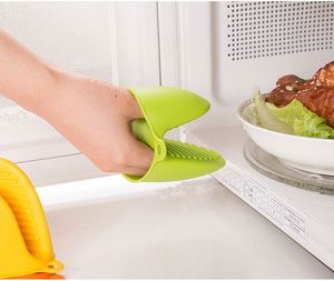 Gant de four en silicone isolant et écologique pour la cuisine domestique, compatible micro-ondes - Product Image 3