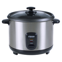 Appareil de Cuisine CE 220-240V, Cuiseur à Riz Cylindrique en Acier Inoxydable à Cuisson Rapide 400W