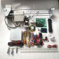 Kit de pièces pour machine d'arcade à grue DIY, machine à griffes à portique, poupées en peluche, machine distributrice à griffes, kits complets de griffes à portique de 71 cm