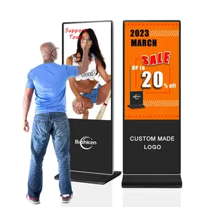 86 43 Om 55 Inch Indoor Interactieve Digital Signage Lcd Touch Screen Display Reclame Informatie