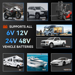 Monitor <span class=keywords><strong>de</strong></span> Voltaje y Temperatura <span class=keywords><strong>de</strong></span> Baterías Múltiples con Bluetooth y APP KONNWEI BK400, Probador del Sistema Eléctrico del Automóvil con Función <span class=keywords><strong>de</strong></span> Localización del Vehículo - Product Image 4