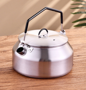 <span class=keywords><strong>Set</strong></span> di Pentole da Campeggio in Acciaio Inox 304, <span class=keywords><strong>Set</strong></span> con Bollitore per Escursioni, Cucina all'Aperto e Picnic - Product Image 4