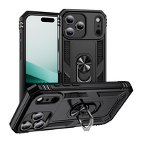 Coque antichoc robuste pour iPhone 17 Pro Max avec béquille rotative 2-en-1 et protection intégrale