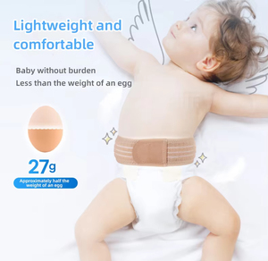 Faja Abdominal de Compresión para Recién Nacidos con Logotipo OEM, Grado Médico, Amigable con la Piel, con Almohadillas de Compresión y Soporte para <span class=keywords><strong>Hernia</strong></span> Umbilical - Product Image 2