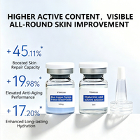 Poudre lyophilisée de peptide de cuivre bleu en gros GHK-Cu Sérum Anti-rides Éclaircissant Hydratant Anti-âge Soin de la peau du visage