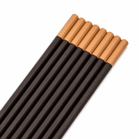 FLOWood Cocoa Pencil 8pcs 4B Graphite Sketch Pencils Premium Wooden Drawing Pencils for Artist Sketch