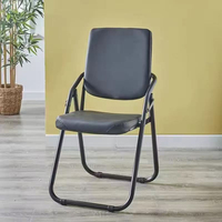 Chaise de conférence pliable en mousse haute densité, best-seller, empilable, gain de place, rangement facile, pour bureau et formation