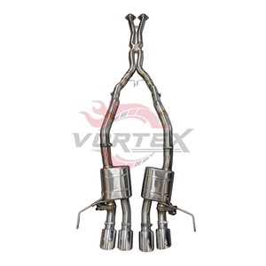 ระบบท่อไอเสียสแตนเลสสตีลประสิทธิภาพสูง Vortex สำหรับ Corvette C7 Stingray Z06 พร้อมวาล์วควบคุมท่อ X - Product Image 1