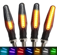 Accessoires de moto BAOBAO, clignotants à LED, mini clignotants pour moto, lumières LED pour moto