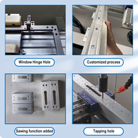 Máquina de Perforación CNC de 3 Ejes Shandong, Perforadora y Roscadora Multicabezal, Maquinaria Automática para Fabricación de Ventanas y Puertas