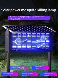 <span class=keywords><strong>Mata</strong></span> <span class=keywords><strong>Mosquitos</strong></span> Solar con Sensor de Radar para Jardín, Terraza, Césped, Impermeable para Exteriores - Product Image 2