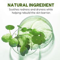 Sérum en ampoule Centella asiatica de marque privée Vitamine C E, collagène Calmant, anti-âge et blanchissant