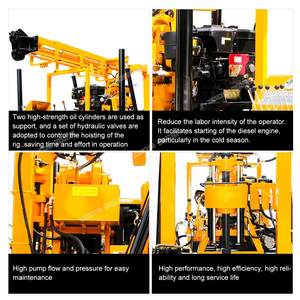 Top Mobile Hydraulic Water Well <b>Drilling</b> <b>Machines</b> and Portable Water Well Rigs for Efficient Borehole <b>Drilling</b> - Product Image 6