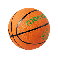Balones de Baloncesto Clásicos Personalizados de la Marca Meersee, Balones de Baloncesto Naranja Promocionales