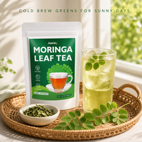 Tisane de Moringa 20 Sachets – Naturelle, Douce, Parfum Léger, Pour la Cuisine et la Routine Quotidienne – Goûtez la Fraîcheur du Fleurs Écloses