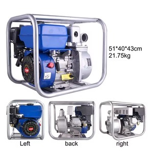Düşük Fiyatlı 2 inç 3 inç 4 inç Benzinli Motorlu Su Pompaları Yüksek Debili Benzinli Motorlu Su Pompası - Product Image 4