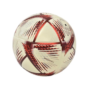 Ballon de football léger avec logo personnalisé professionnel Taille officielle 4 5 Cuir PU PVC cousu à la machine - Product Image 2