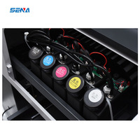 Máquina de impresión de cilindros rotativos para pequeñas empresas Impresora plana de inyección de tinta Uv Pelota de golf 3D personalizada Máquina de PVC de vidrio de madera acrílica