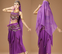 Robe de danse orientale sexy pour femmes, costumes de danse orientale indiens, tenue de spectacle pour filles