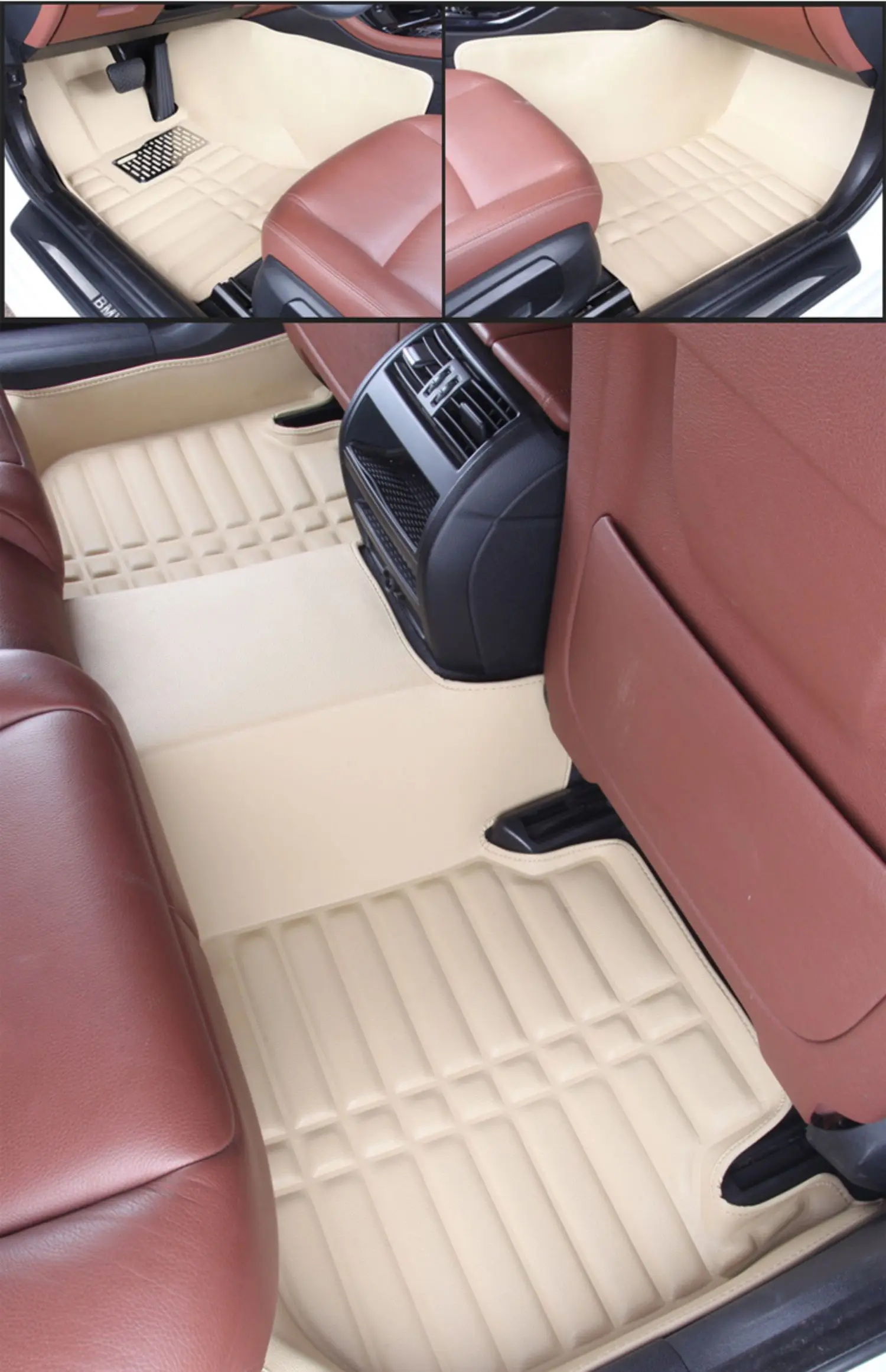 Alfombrilla de EVA personalizada para coche, estera colorida prensada en caliente 5d para Corolla/ Vios/ Yaris/ Camry /Kia / honda/bmw