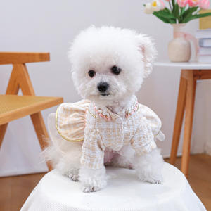 Falda Vestido de Lujo de Princesa para Perros OEM ODM al Por Mayor Ropa Sexy de Encaje para Mascotas Vestido de Boda de Verano para Mascotas - Product Image 6
