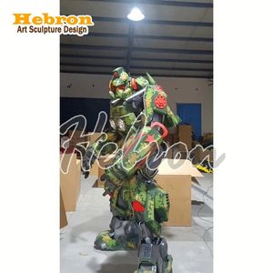 Traje de robot de iluminación para fiestas de gran impacto, para adultos, para carnaval, baile, festivales, mascota, accesorios de ambiente - Product Image 6