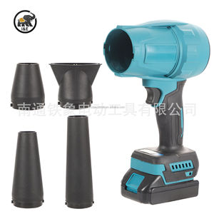 Souffleur sans fil rechargeable haute puissance avec moteur à balais de 1000 W, en plastique de qualité industrielle, pour usage domestique et jardinage - Product Image 4