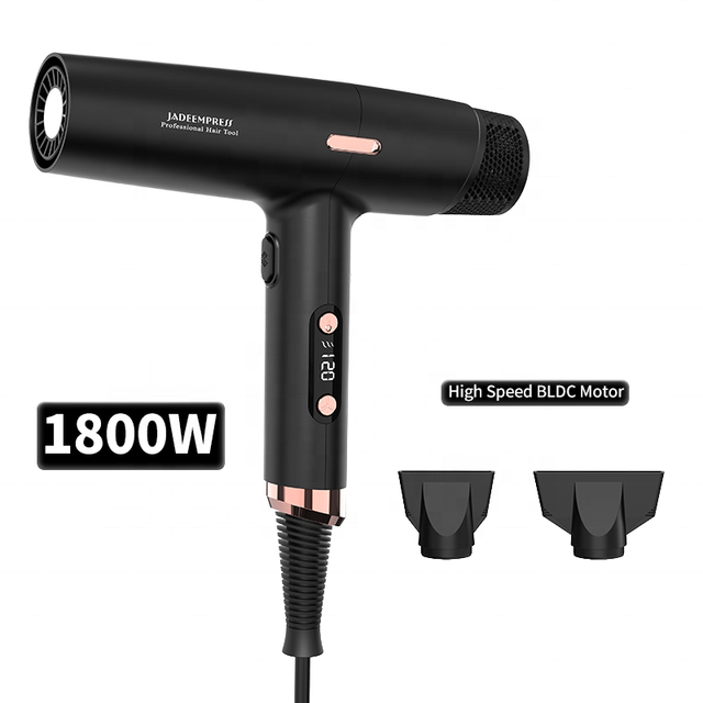 Professional Salon High Speed BLDC  Smart Hair Dryer Salon Blowdrier Low Noise Hotel Hair Blow Dryer Negative Ion Hair Dryer