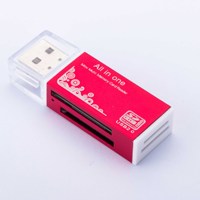 Lector de Tarjetas Multifuncional JYD RC057 4 en 1, Convertidor de Tarjetas de Memoria TF+SD+MS+M2