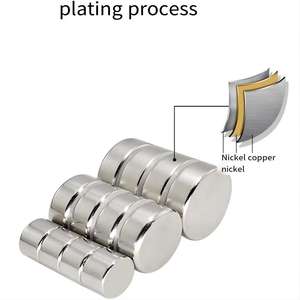 מותאם אישית גליל דיסק עגול קטן niodymium חזק מגנט n35 n38 n40 n42 n45 n45 n48 n50 n52 מקרר תעשייתי מגנטים - Product Image 4