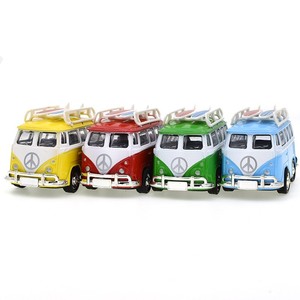 <span class=keywords><strong>Camion</strong></span> de tourisme coloré pour enfants, jouet de <span class=keywords><strong>dessin</strong></span> <span class=keywords><strong>animé</strong></span> en métal, mini bus HN954790 - Product Image 3