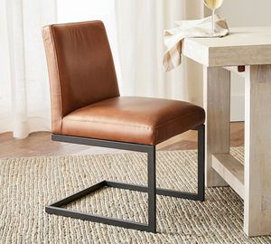 <span class=keywords><strong>Chaise</strong></span> de <span class=keywords><strong>salle</strong></span> à <span class=keywords><strong>manger</strong></span> en porte-à-faux en <span class=keywords><strong>tissu</strong></span> meubles de maison en métal en cuir pour <span class=keywords><strong>salle</strong></span> à <span class=keywords><strong>manger</strong></span> et bureau à domicile usage domestique élégant - Product Image 5